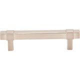 96 mm Center-to-Center Satin Nickel Square Zane Cabinet Pull