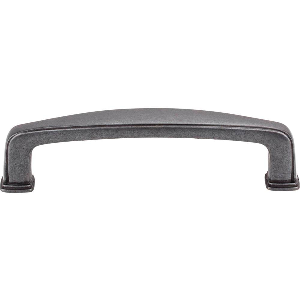 96 mm Center-to-Center Gun Metal Square Milan 1 Cabinet Pull