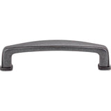 96 mm Center-to-Center Gun Metal Square Milan 1 Cabinet Pull