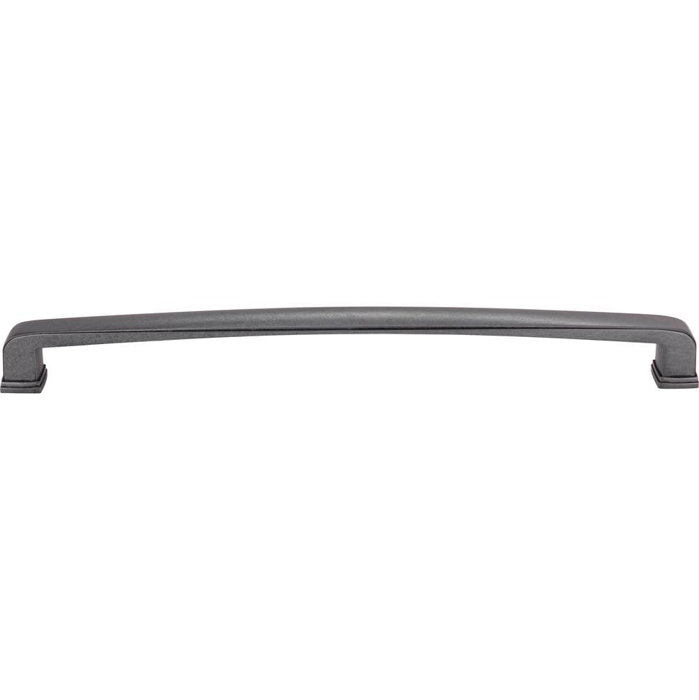 12'' Center-to-Center Gun Metal Square Milan 1 Appliance Handle