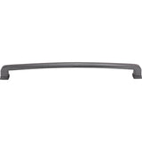 12'' Center-to-Center Gun Metal Square Milan 1 Appliance Handle