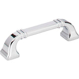 Jeffrey Alexander - 96 mm Center-to-Center Polished Chrome Ella Cabinet Pull - Polished Chrome