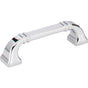 Jeffrey Alexander - 96 mm Center-to-Center Polished Chrome Ella Cabinet Pull - Polished Chrome