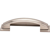 96 mm Center-to-Center Satin Nickel Square Annadale Cabinet Cup Pull