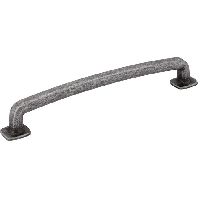 Jeffrey Alexander - 160 mm Center-to-Center Distressed Antique Silver Belcastel 1 Cabinet Pull - Distressed Antique Silver