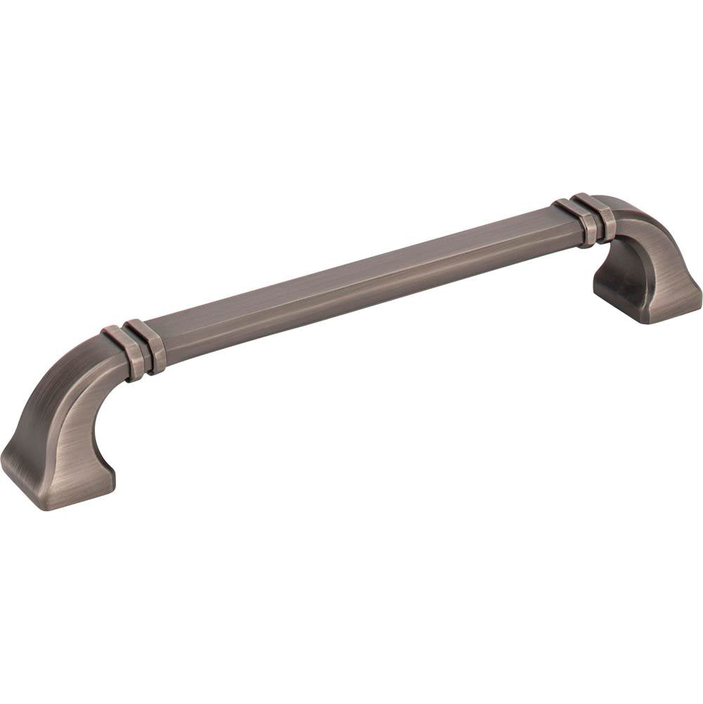 Jeffrey Alexander - 160 mm Center-to-Center Brushed Pewter Ella Cabinet Pull - Brushed Pewter