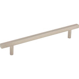 Jeffrey Alexander - 160 mm Center-to-Center Satin Nickel Square Dominique Cabinet Bar Pull - Satin Nickel