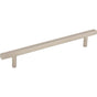 Jeffrey Alexander - 160 mm Center-to-Center Satin Nickel Square Dominique Cabinet Bar Pull - Satin Nickel