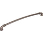 Jeffrey Alexander - 305 mm Center-to-Center Brushed Pewter Marie Cabinet Pull - Brushed Pewter