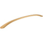 Jeffrey Alexander - 18'' Center-to-Center Satin Bronze Wheeler Appliance Handle - Satin Bronze