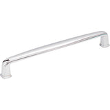 Jeffrey Alexander - 160 mm Center-to-Center Polished Chrome Square Milan 1 Cabinet Pull - Polished Chrome