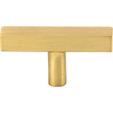 2-1/4'' Brushed Gold Dominique Cabinet ''T'' Knob