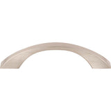96 mm Center-to-Center Satin Nickel Flared Philip Cabinet Pull