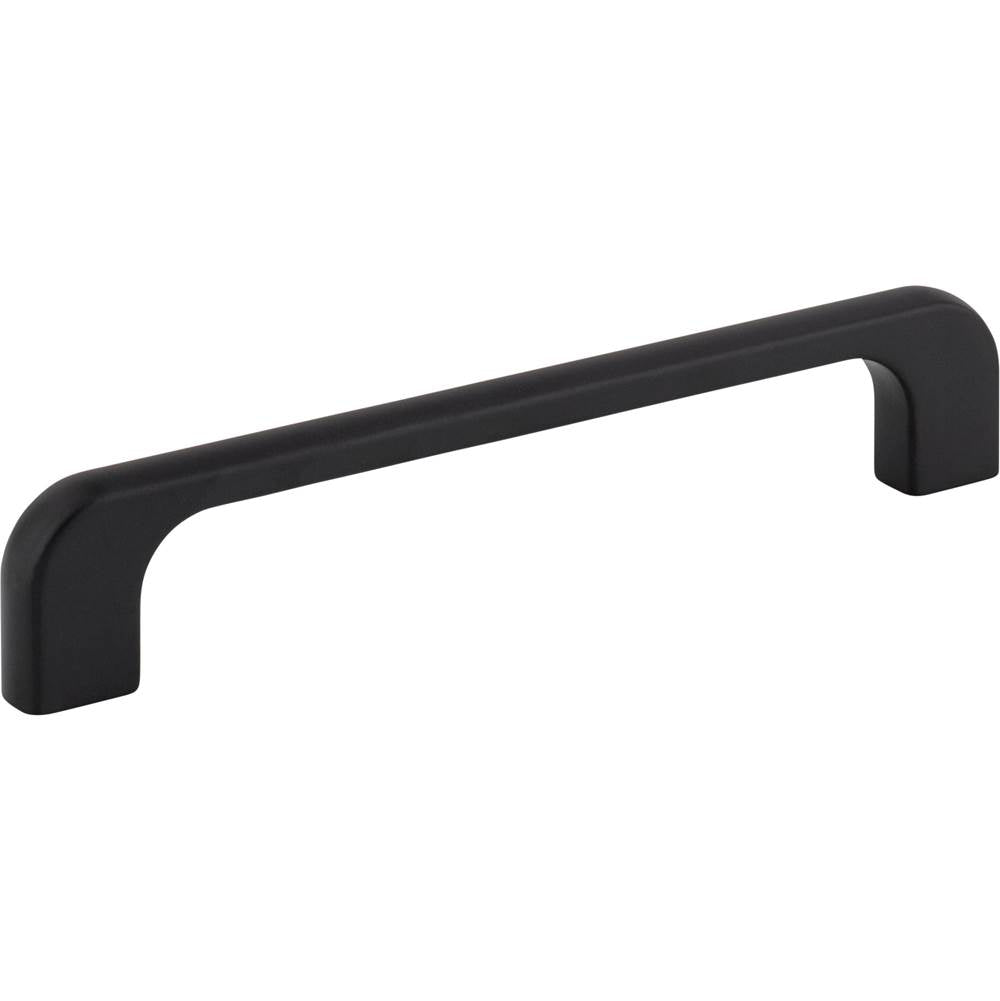 Jeffrey Alexander - 128 mm Center-to-Center Matte Black Alvar Cabinet Pull - Matte Black
