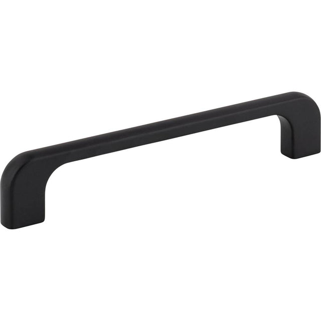 Jeffrey Alexander - 128 mm Center-to-Center Matte Black Alvar Cabinet Pull - Matte Black