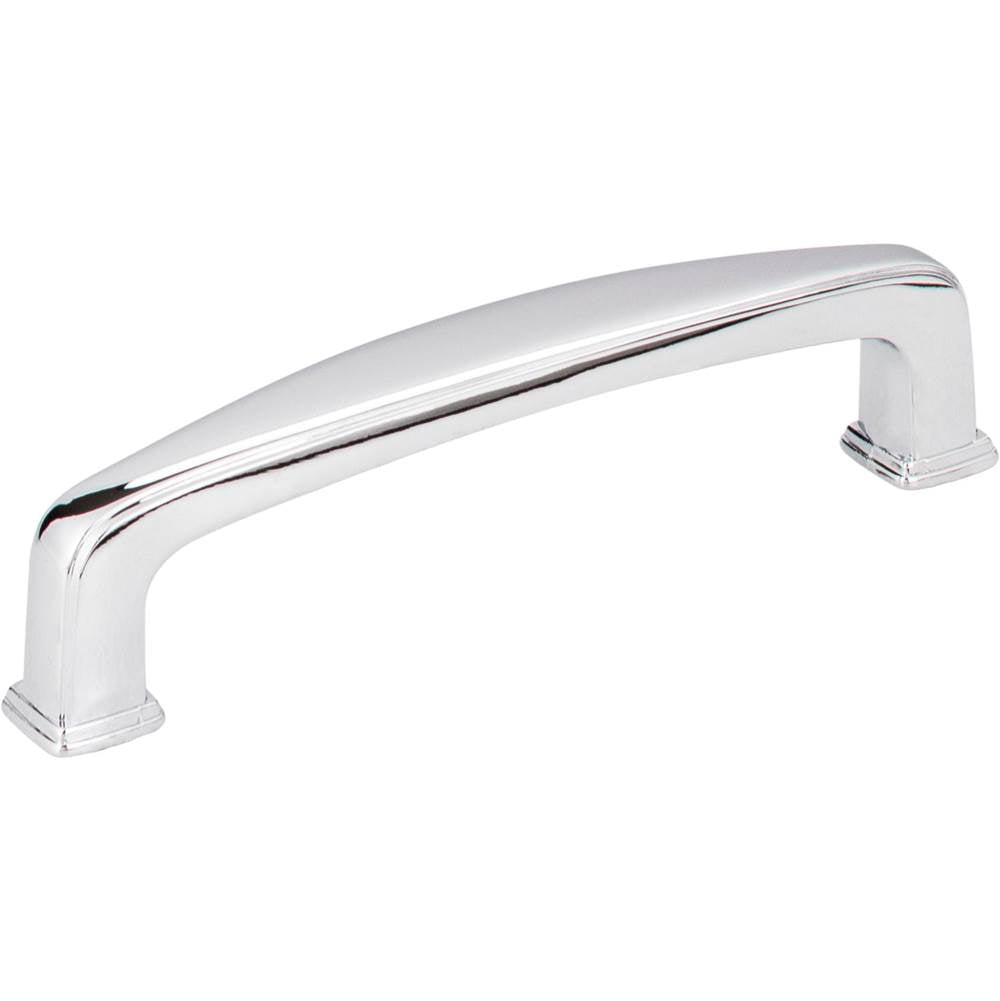 Jeffrey Alexander - 96 mm Center-to-Center Polished Chrome Square Milan 1 Cabinet Pull - Polished Chrome