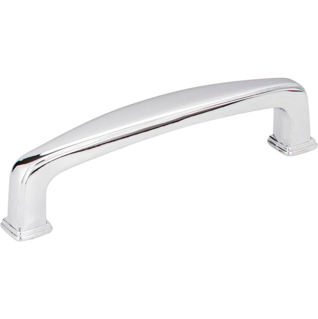 Jeffrey Alexander - 96 mm Center-to-Center Polished Chrome Square Milan 1 Cabinet Pull - Polished Chrome