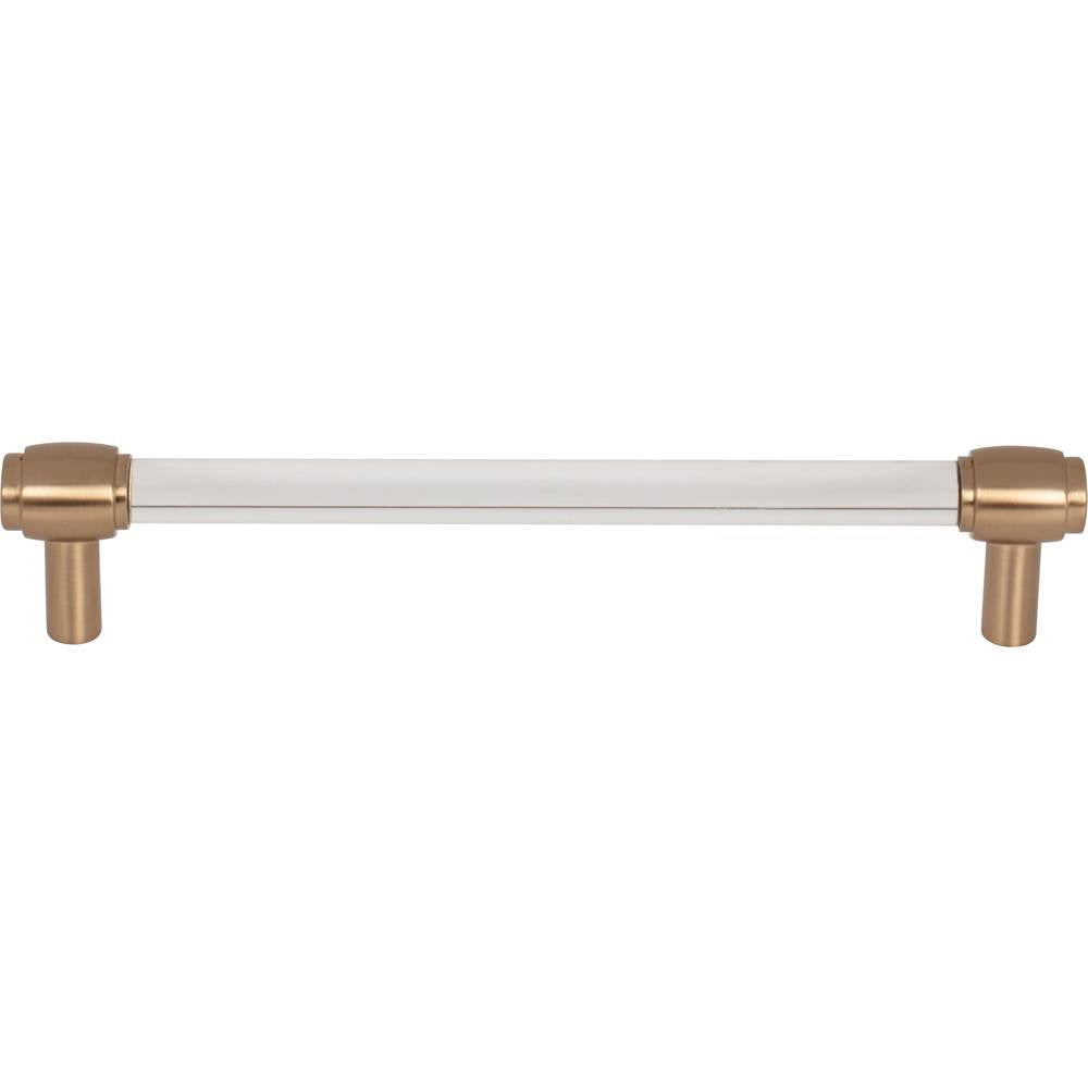 160 mm Center-to-Center Brushed Gold Carmen Cabinet Bar Pull