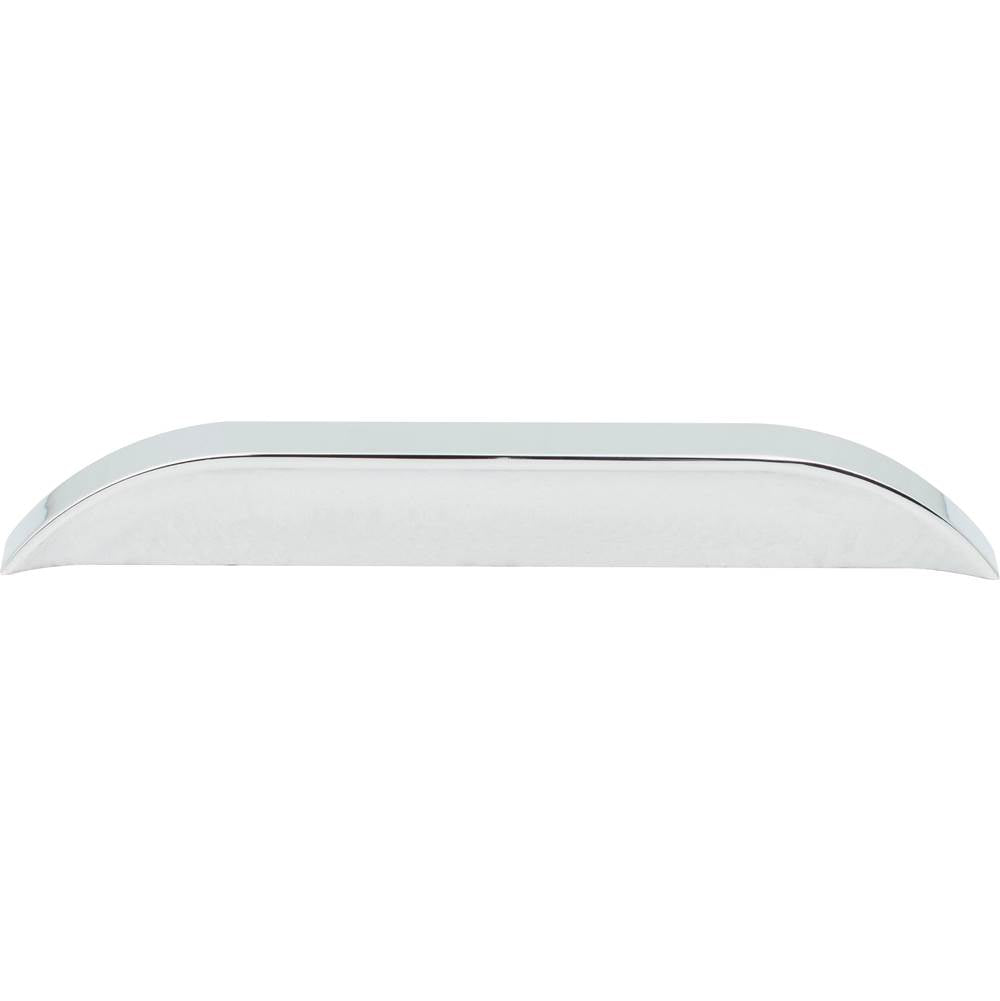 128 mm / 160 mm Center-to-Center Polished Chrome Elara Cabinet Pinch Pull