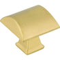 Jeffrey Alexander - 1-1/4'' Overall Length  Brushed Gold Roman Cabinet Knob - Brushed Gold