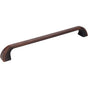 Jeffrey Alexander - 12'' Center-to-Center Brushed Oil Rubbed Bronze Square Marlo Appliance Handle - Brushed Oil Rubbed Bronze