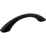 Jeffrey Alexander - 96 mm Center-to-Center Matte Black Wheeler Cabinet Pull - Matte Black