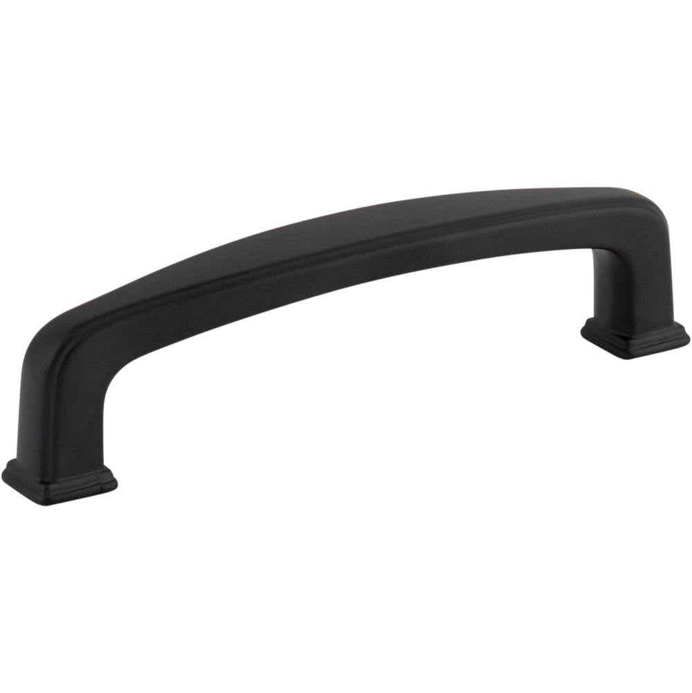 Jeffrey Alexander - 96 mm Center-to-Center Matte Black Square Milan 1 Cabinet Pull - Matte Black