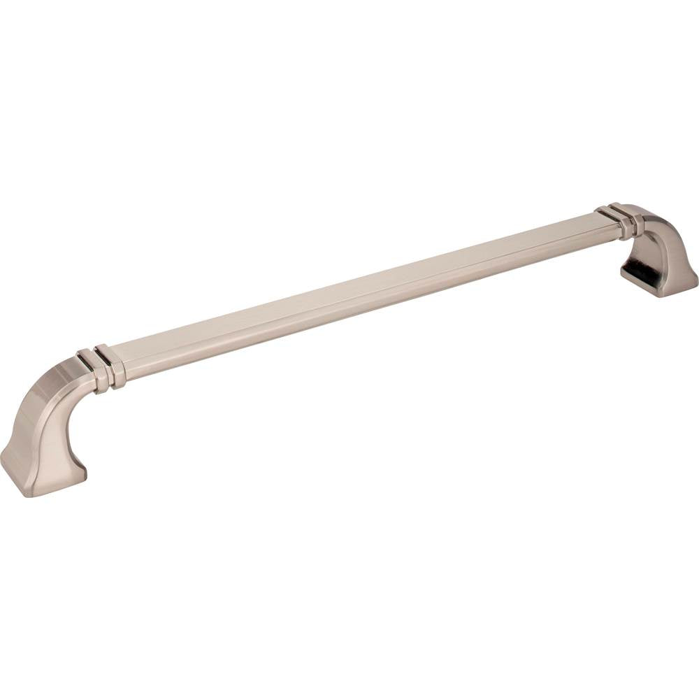 Jeffrey Alexander - 12'' Center-to-Center Satin Nickel Ella Appliance Handle - Satin Nickel