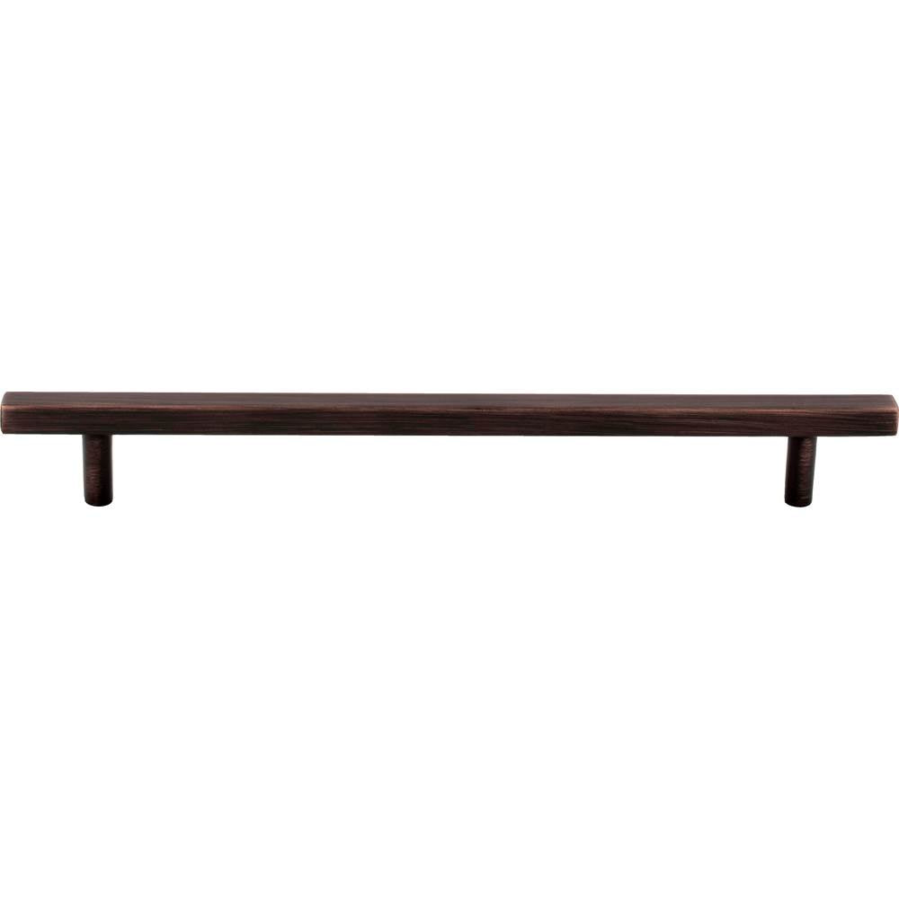 192 mm Center-to-Center Brushed Oil Rubbed Bronze Square Dominique Cabinet Bar Pull