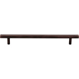 192 mm Center-to-Center Brushed Oil Rubbed Bronze Square Dominique Cabinet Bar Pull