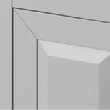 22'' W x 1'' D x 28'' H Black Cade mirror