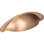 Jeffrey Alexander - 3'' Center-to-Center Satin Bronze Lyon Cabinet Cup Pull - Satin Bronze