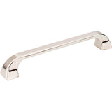 Jeffrey Alexander - 160 mm Center-to-Center Polished Nickel Square Marlo Cabinet Pull - Polished Nickel