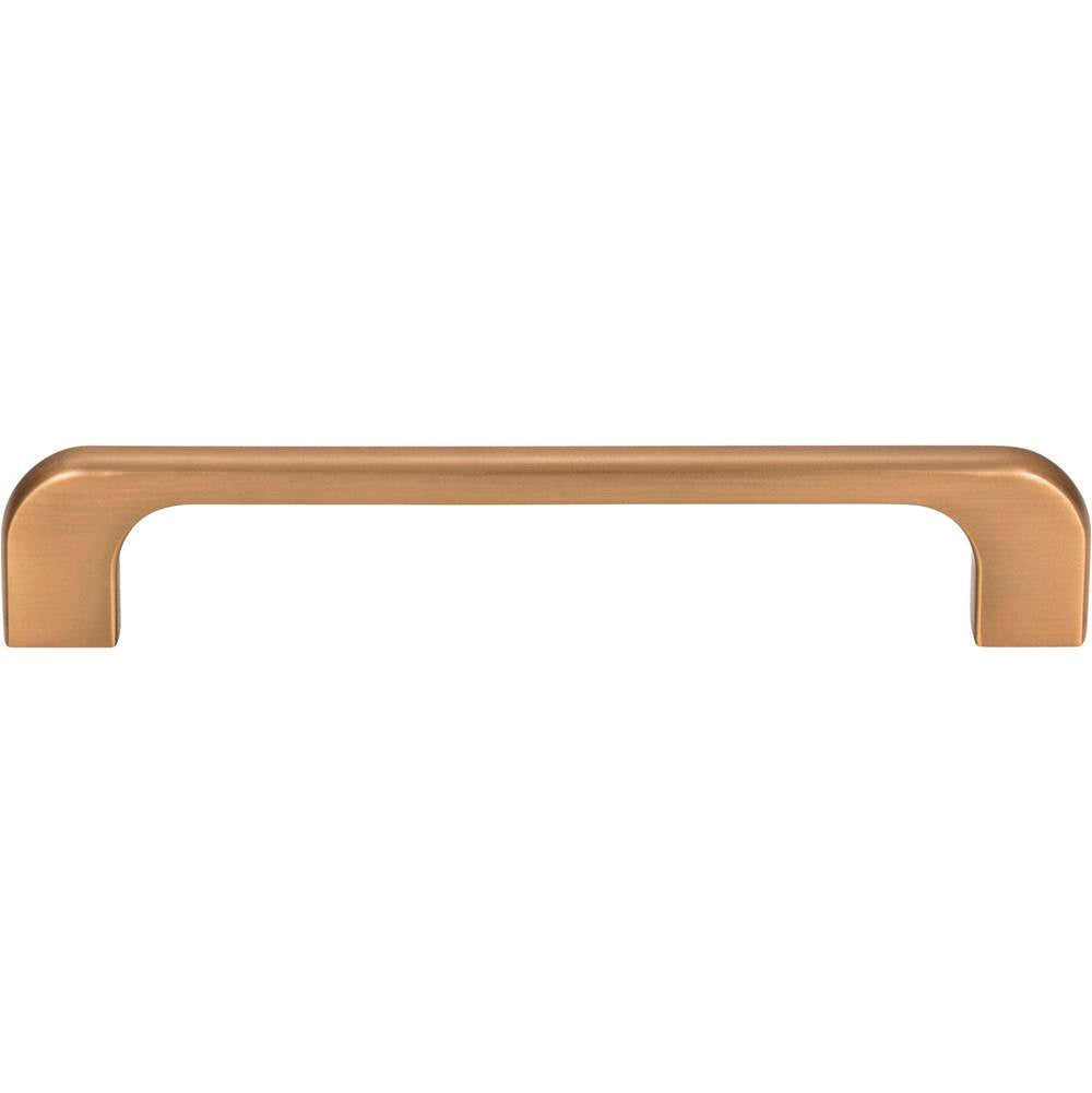 128 mm Center-to-Center Satin Bronze Alvar Cabinet Pull