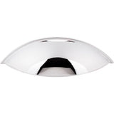 96 mm Center-to-Center Polished Chrome Bordeaux Cabinet Cup Pull