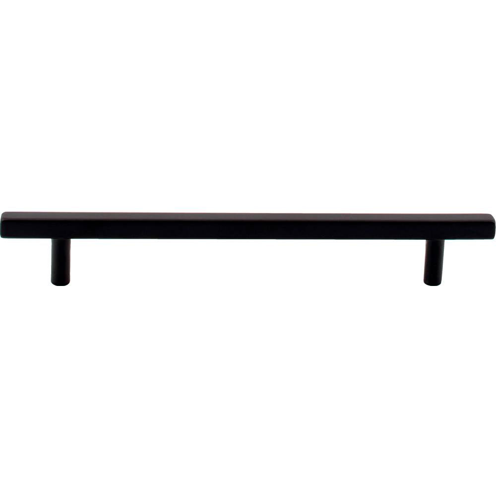 160 mm Center-to-Center Matte Black Square Dominique Cabinet Bar Pull