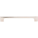192 mm Center-to-Center Polished Nickel Asymmetrical Leyton Cabinet Pull