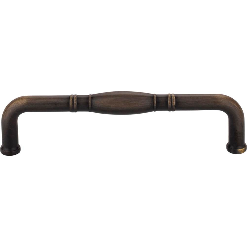 128 mm Center-to-Center Antique Brushed Satin Brass Durham Cabinet Pull