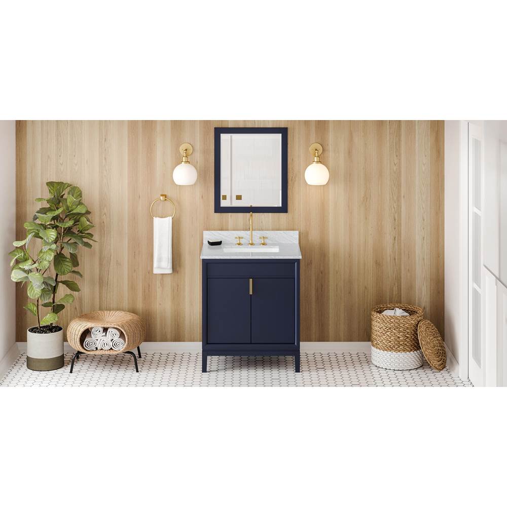 Jeffrey Alexander - 30'' Hale Blue Theodora Vanity - Hale Blue
