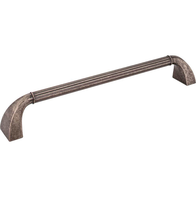 Jeffrey Alexander - 12'' Center-to-Center Distressed Pewter Cordova Appliance Handle - Distressed Pewter