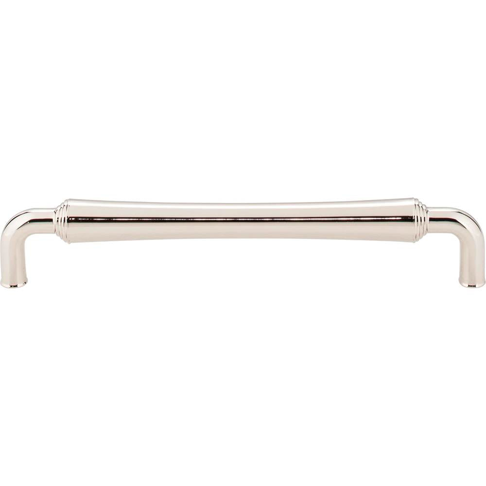 160 mm Center-to-Center Polished Nickel Barrel Bremen 2 Cabinet Pull