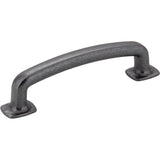 Jeffrey Alexander - 96 mm Center-to-Center Gun Metal Belcastel 1 Cabinet Pull - Gun Metal
