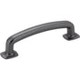 Jeffrey Alexander - 96 mm Center-to-Center Gun Metal Belcastel 1 Cabinet Pull - Gun Metal
