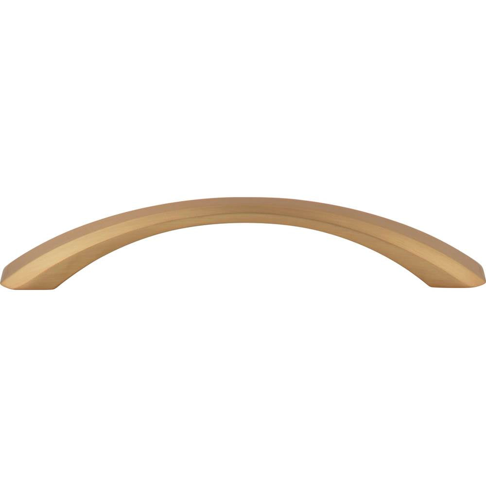 128 mm Center-to-Center Satin Bronze Wheeler Cabinet Pull