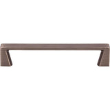128 mm Center-to-Center Brushed Pewter Square Boswell Cabinet Pull