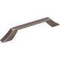 Jeffrey Alexander - 128 mm Center-to-Center Brushed Pewter Square Royce Cabinet Pull - Brushed Pewter