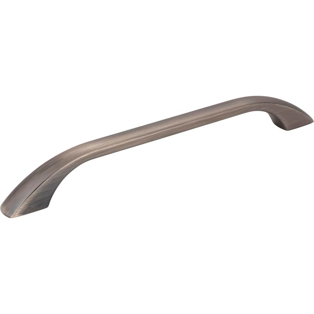 Jeffrey Alexander - 192 mm Center-to-Center Brushed Pewter Square Sonoma Cabinet Pull - Brushed Pewter