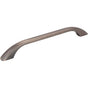 Jeffrey Alexander - 192 mm Center-to-Center Brushed Pewter Square Sonoma Cabinet Pull - Brushed Pewter