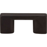 32 mm Center-to-Center Matte Black Square Sutton Cabinet Bar Pull