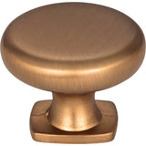 1-3/8'' Diameter Satin Bronze Belcastel 1 Cabinet Knob